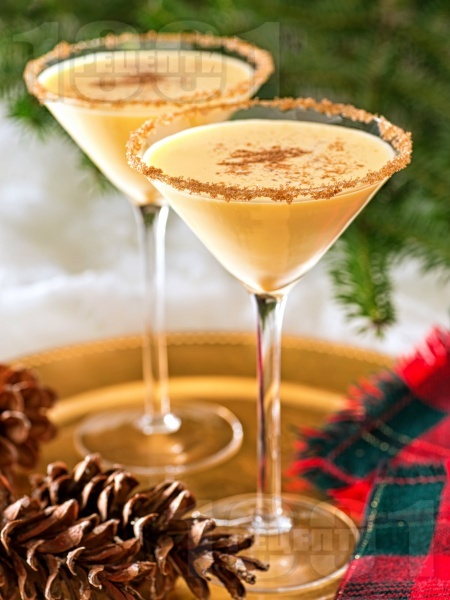  Eggnog Martini      -   
